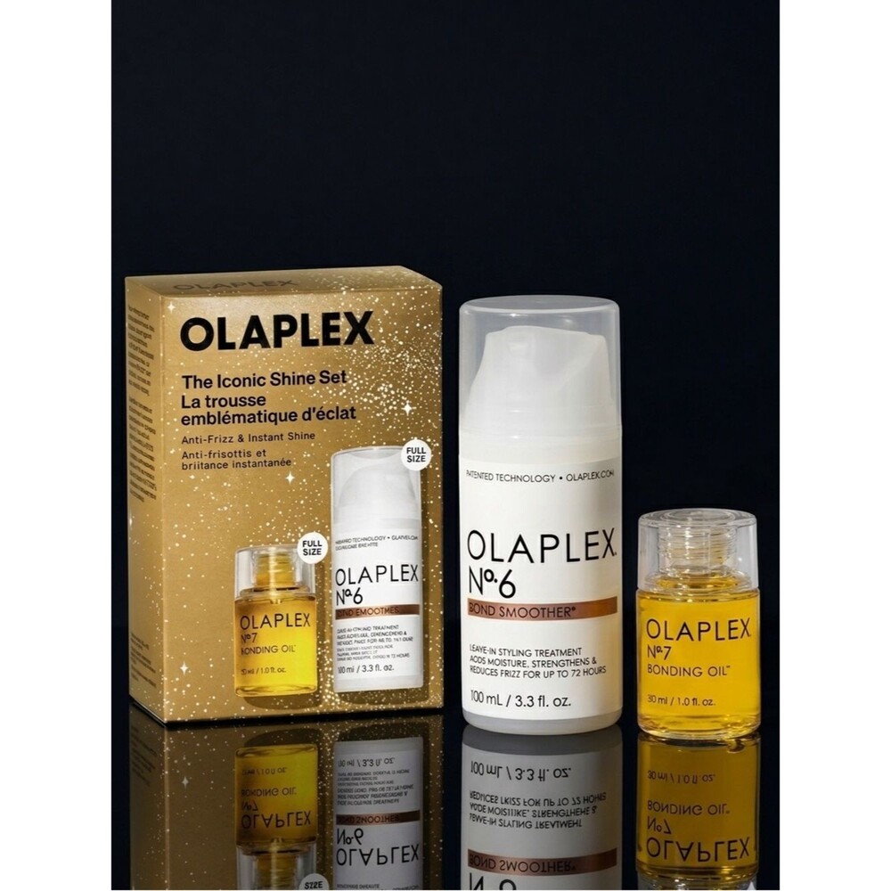 Olaplex Iconic Shine Hair Care Set - No. 6, No. 7 & No. 8 Treatment Kit NIB - Picture 2 of 8
